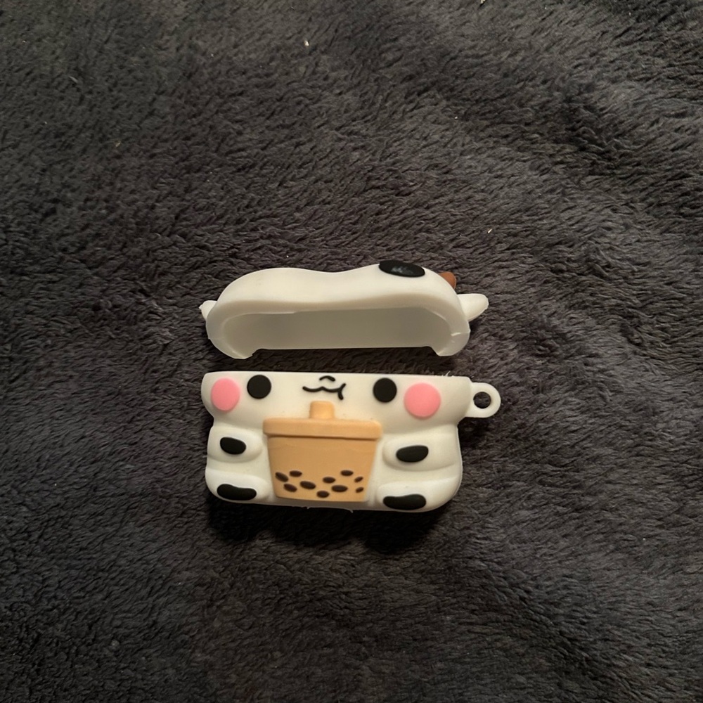 Boba Drinking Cow AirPod Pro Case
